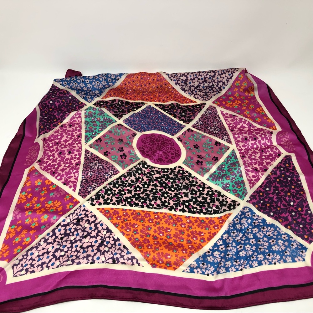 Vera Bradley Scarf Handkerchief Square Floral